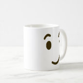 Winking Face Emoticon Funny Emoji Mok Series (Voorkant rechts)