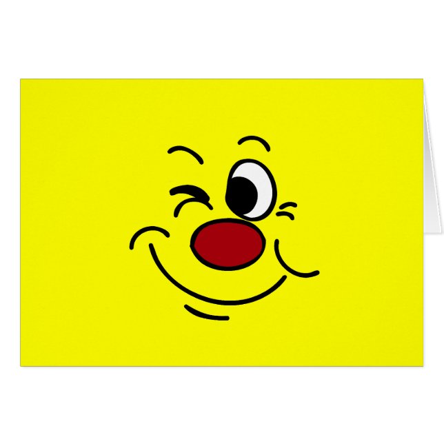 Winking Face Grumpey (Voorkant Horizontaal)