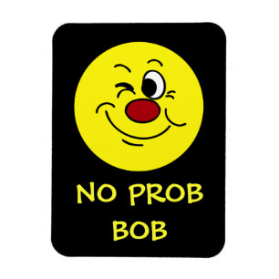 Winking Face Grumpey Magneet