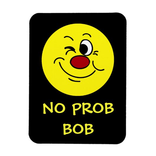 Winking Face Grumpey Magneet (Verticaal)