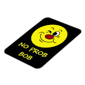 Winking Face Grumpey Magneet (Linkerzijde)