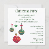 Winking Jolly Santa Claus, Vintage Kerstmis Kaart (Achterkant)