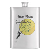  Winking Moon Man Ladder Reach for Moon Flacon (Voorkant)