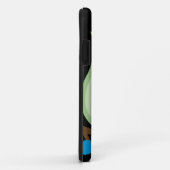 Winking Owl iPhone 5 Hoesje (groen) (Achterkant/rechts)