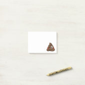 Winking Poop Emoji Post-it® Notes (Op bureau)