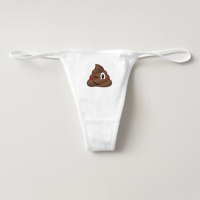 Winking Poop Emoji Slip (Voorkant)