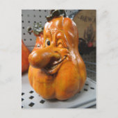 Winking Pumpkin Briefkaart (Voorkant)