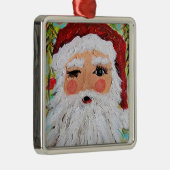 Winking Santa Ornament (Rechts)