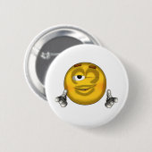 Winking - Toon Ronde Button 5,7 Cm (Voorkant /achterkant)