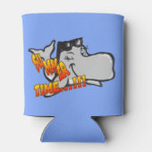 Winking Whale Cartoon Koelbox Blikjeskoeler (Achterkant)