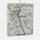 Winkleman AZ Map Keramisch Ornament (Rechts)