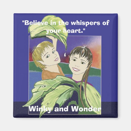 Winky en Wonder Magnet (Voorkant)