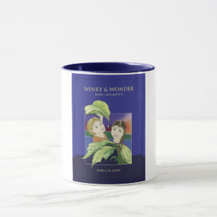 Winky en Wonder personages op mok of beker