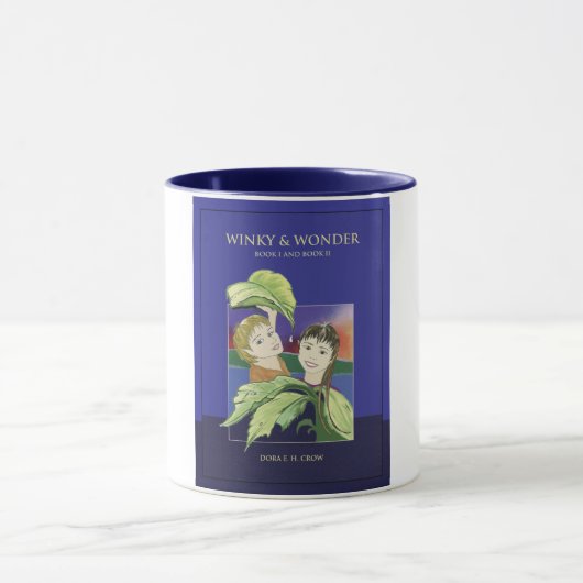 Winky en Wonder personages op mok of beker (Midden)