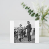 Winnaar bij de Beach, jaren 20 Briefkaart (Staand voorkant)