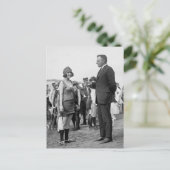 Winnaar bij de Beach, jaren 20 Briefkaart (Staand voorkant)