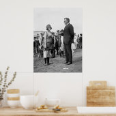 Winnaar bij de Beach, jaren 20 Poster (Keuken)