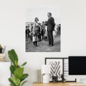 Winnaar bij de Beach, jaren 20 Poster (Thuiskantoor)