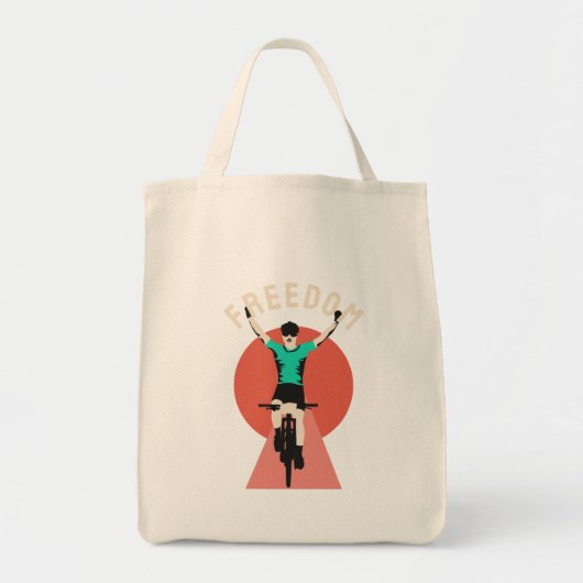 Winnaar Biker Retro Stijl Vrijheid Tote Bag (Voorkant)