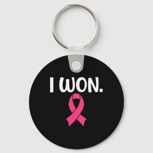 Winnaar Borstkanker Bewustzijnsondersteuning Sleutelhanger