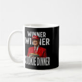 Winnaar Cookie Dinner Funny Trump 2024 47e Koffiemok (Links)