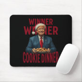 Winnaar Cookie Dinner Funny Trump 2024 47e Muismat (Met muis)