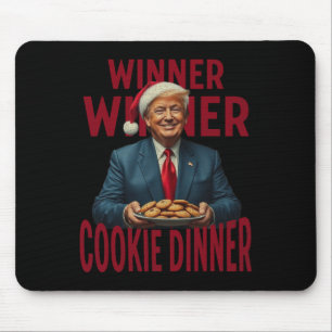 Winnaar Cookie Dinner Funny Trump 2024 47e Muismat