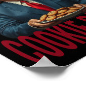 Winnaar Cookie Dinner Funny Trump 2024 47e Poster (Hoek)
