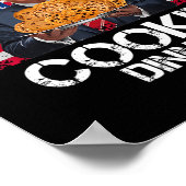 Winnaar Cookie Dinner Funny Trump 2024 47e Poster (Hoek)