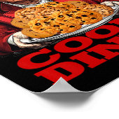 Winnaar Cookie Dinner Funny Trump 2024 47e Poster (Hoek)