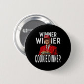 Winnaar Cookie Dinner Funny Trump 2024 47e Ronde Button 5,7 Cm (Voorkant /achterkant)