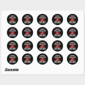 Winnaar Cookie Dinner Funny Trump 2024 47e Ronde Sticker (Vel)