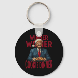 Winnaar Cookie Dinner Funny Trump 2024 47e Sleutelhanger