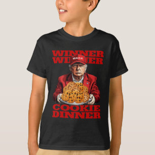 Winnaar Cookie Dinner Funny Trump 2024 47e T-shirt