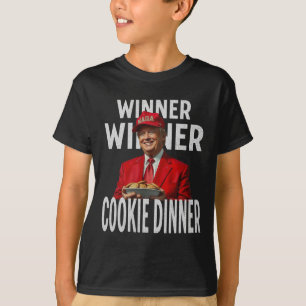 Winnaar Cookie Dinner Funny Trump 2024 47e T-shirt