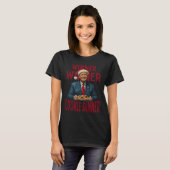 Winnaar Cookie Dinner Funny Trump 2024 47e T-shirt (Voorkant volledig)