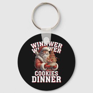 Winnaar Cookies Diner Santa Funny Trump Chr Sleutelhanger