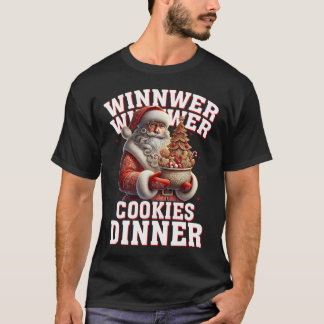 Winnaar Cookies Diner Santa Funny Trump Chr T-shirt
