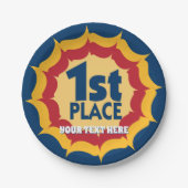 Winnaar eerste plaats Award Papieren Bordje (Voorkant)