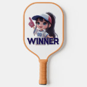 winnaar fan sport dall pickleball paddle (Achterkant)