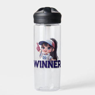 winnaar fan sporten dall waterfles