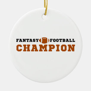 Winnaar Fantasy Football 2024 Keramisch Ornament