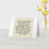 winnaar frankl quote kaart (Gele Bloem)