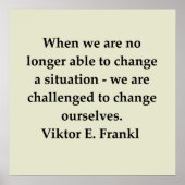 winnaar frankl quote poster (Voorkant)