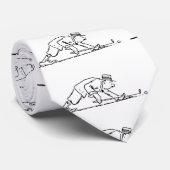 Winnaar golfer! De golfbaan van het oude Man. Stropdas (Opgerold)