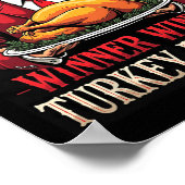 Winnaar Grappig Winnaar Turkije Diner Trump PJS Be Poster (Hoek)