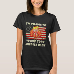 Winnaar Ik ben dankbaar dat Trump Amerika heeft ge T-shirt