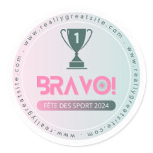 Winnaar Kampioen Label voor sportdag
