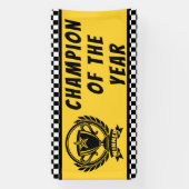 Winnaar Kampioen van het Jaar Banner | Aangepaste (Verticaal)