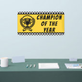 Winnaar Kampioen van het Jaar Banner | Aangepaste (Beurs)